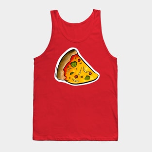 Cheeseburger Pizza Tank Top